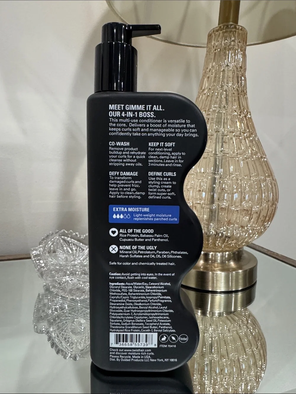 NEW Ouidad Twist Gimme It All 4-in-1 Hydrating Curly Hair Conditioner/Co-Wash
